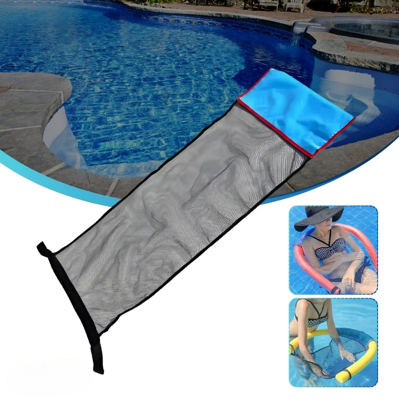 WaterFun - 1+1 Gratis | Strapazierfähiger schwimmender Pool-Stuhl aus Mesh (Letzter Tag Rabatt)