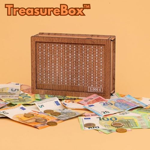 TreasureBox - Sparbox mit Sparziel