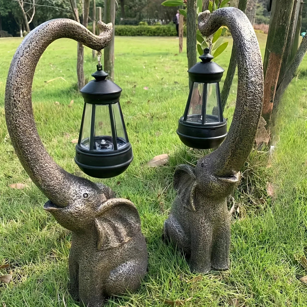 ElefantLampe - Verzauberter Elefant Solar