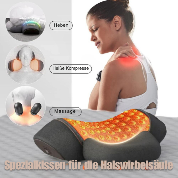 NackenmassageKissen™ - Ultimative zervikale und spinale Traktionsvorrichtung