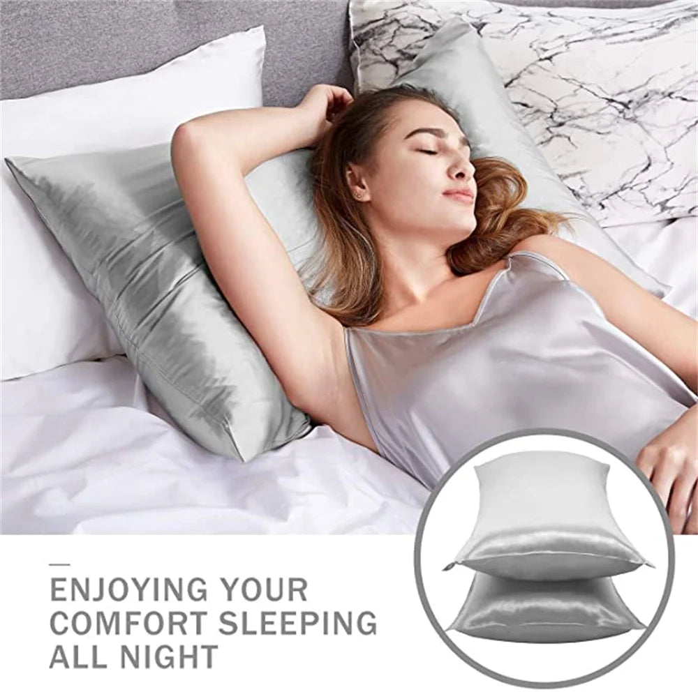 (1+1 Free) DreamSilk™ - Satin Pillowcase for Hair and Skin [Last Day Discount]