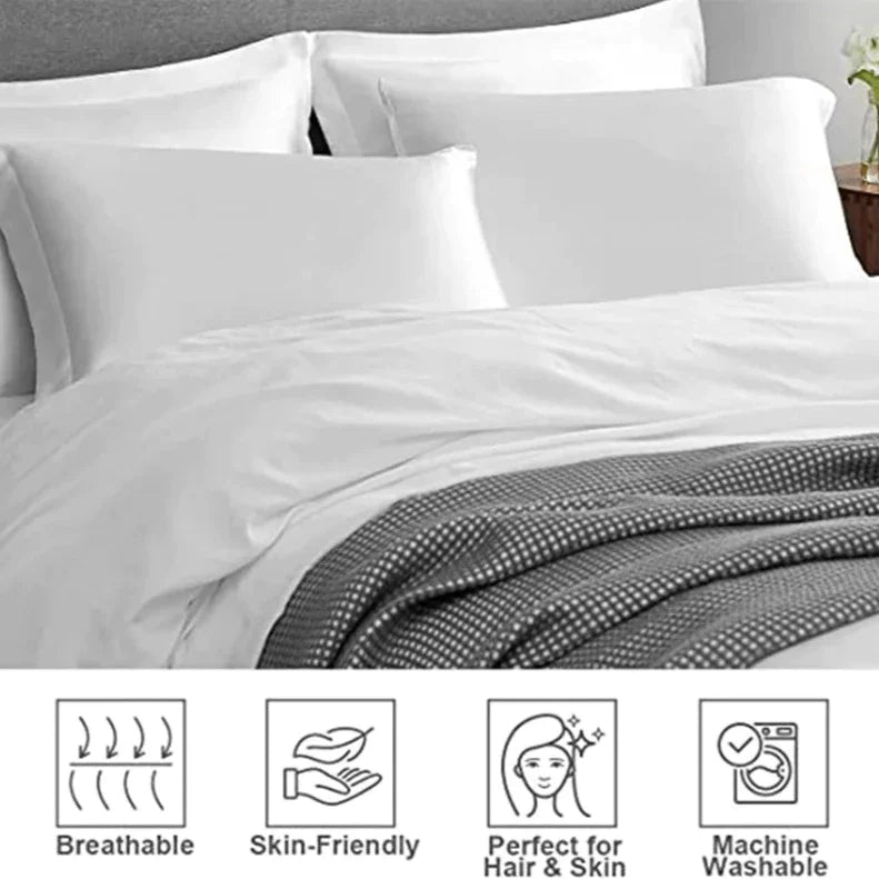 (1+1 Free) DreamSilk™ - Satin Pillowcase for Hair and Skin [Last Day Discount]