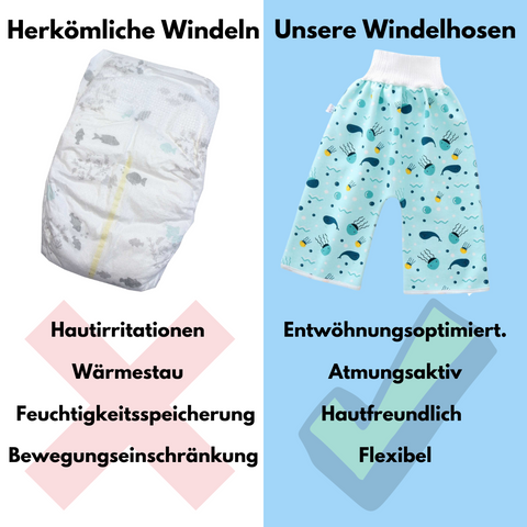 (1+1 GRATIS) WeanEase™ - Babytrainingshosen [Letzter Tag Rabatt]