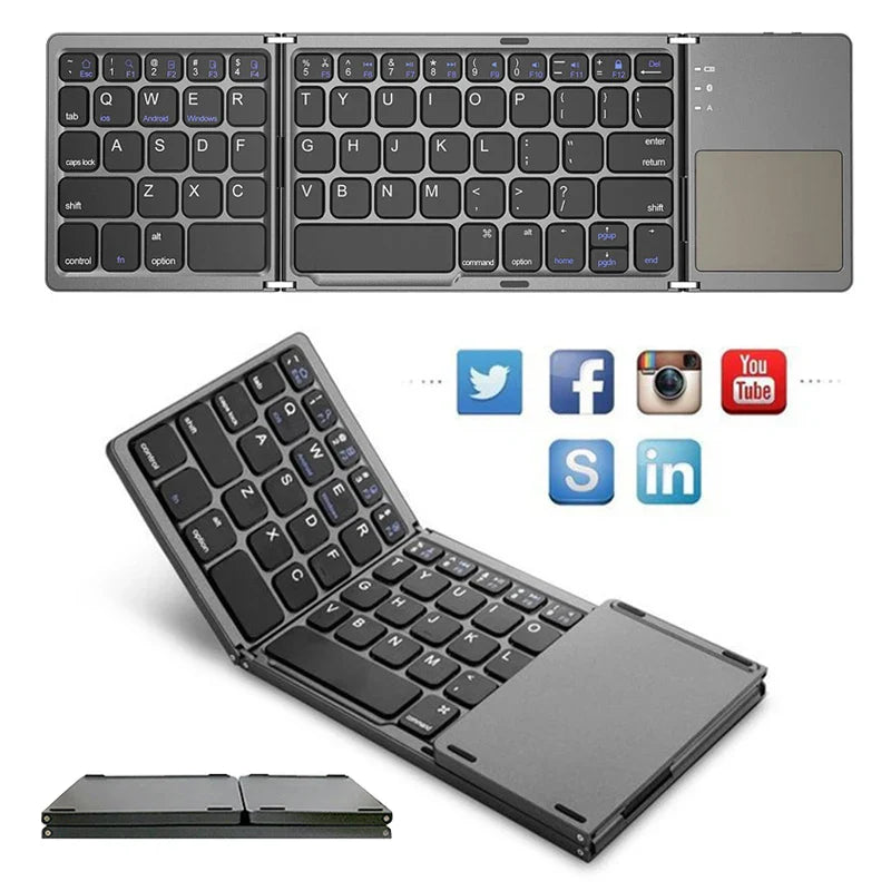 KeyFold | Foldable Wireless Keyboard