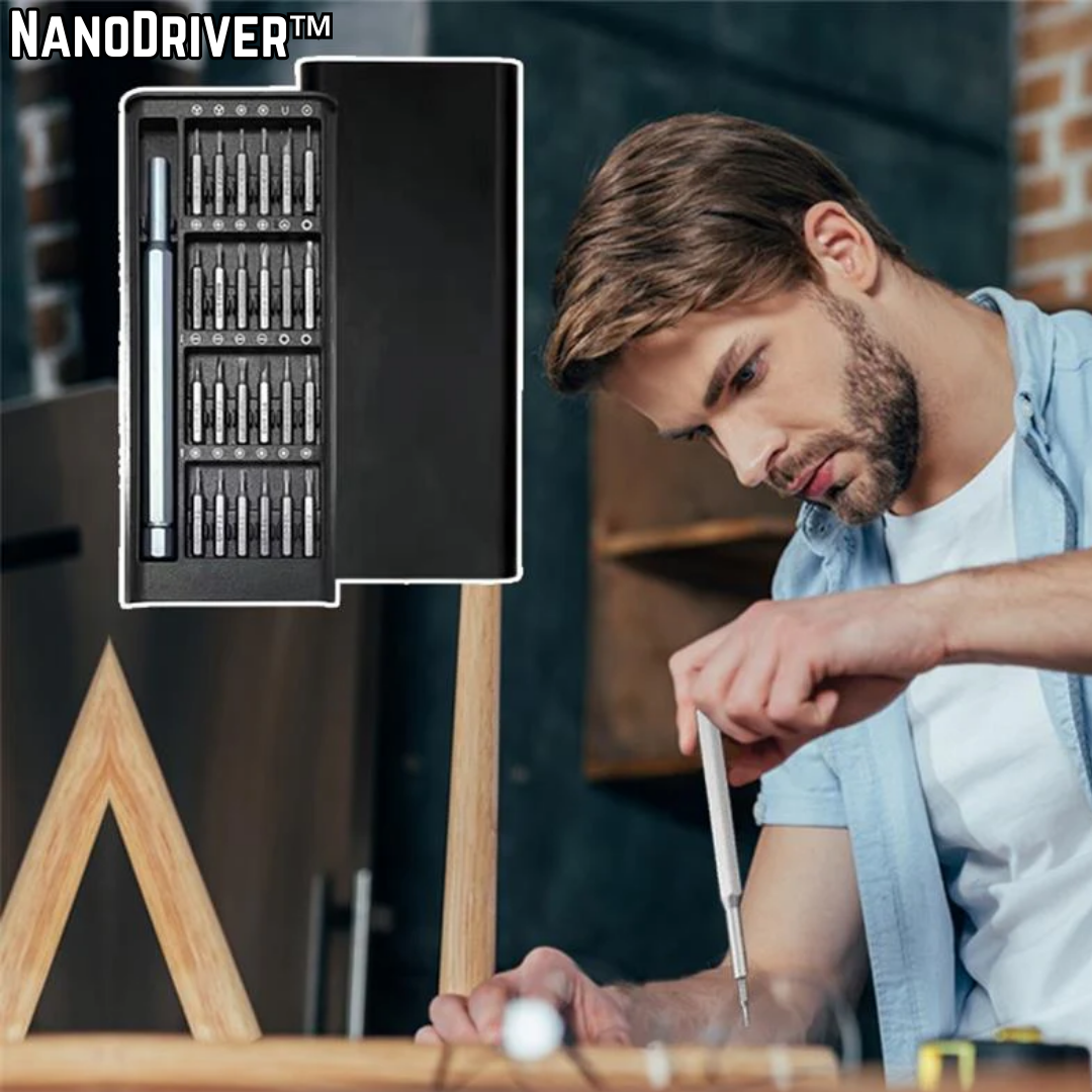 NanoDriver™ - 24-in-1-Schraubendreher-Satz [Letzter Tag Rabatt]