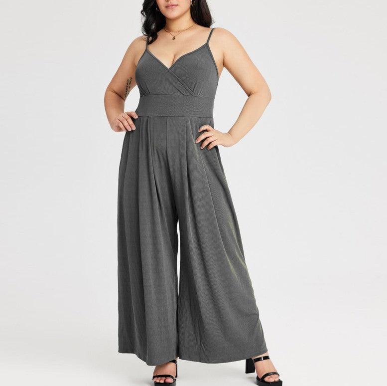 Ella™ - Jumpsuit mit weiten Beinen und Taschen [Letzter Tag Rabatt]