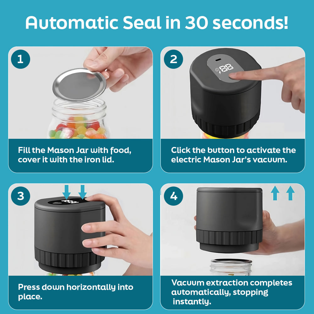 VacuumSet - For automatic sealing and storage of food