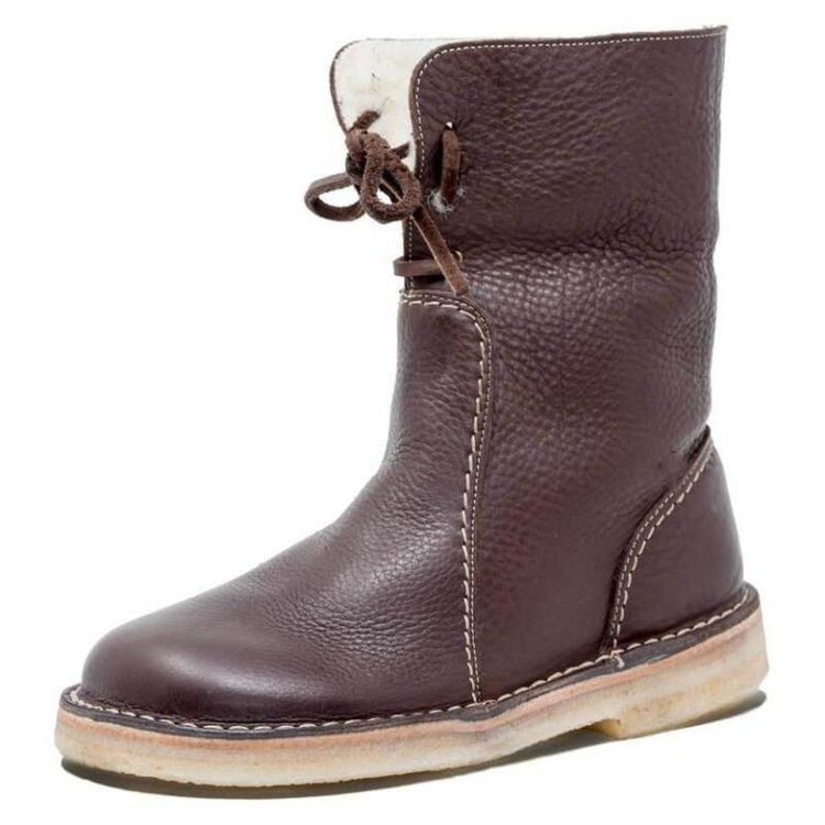 Gefutterte Damen- Winterstiefel