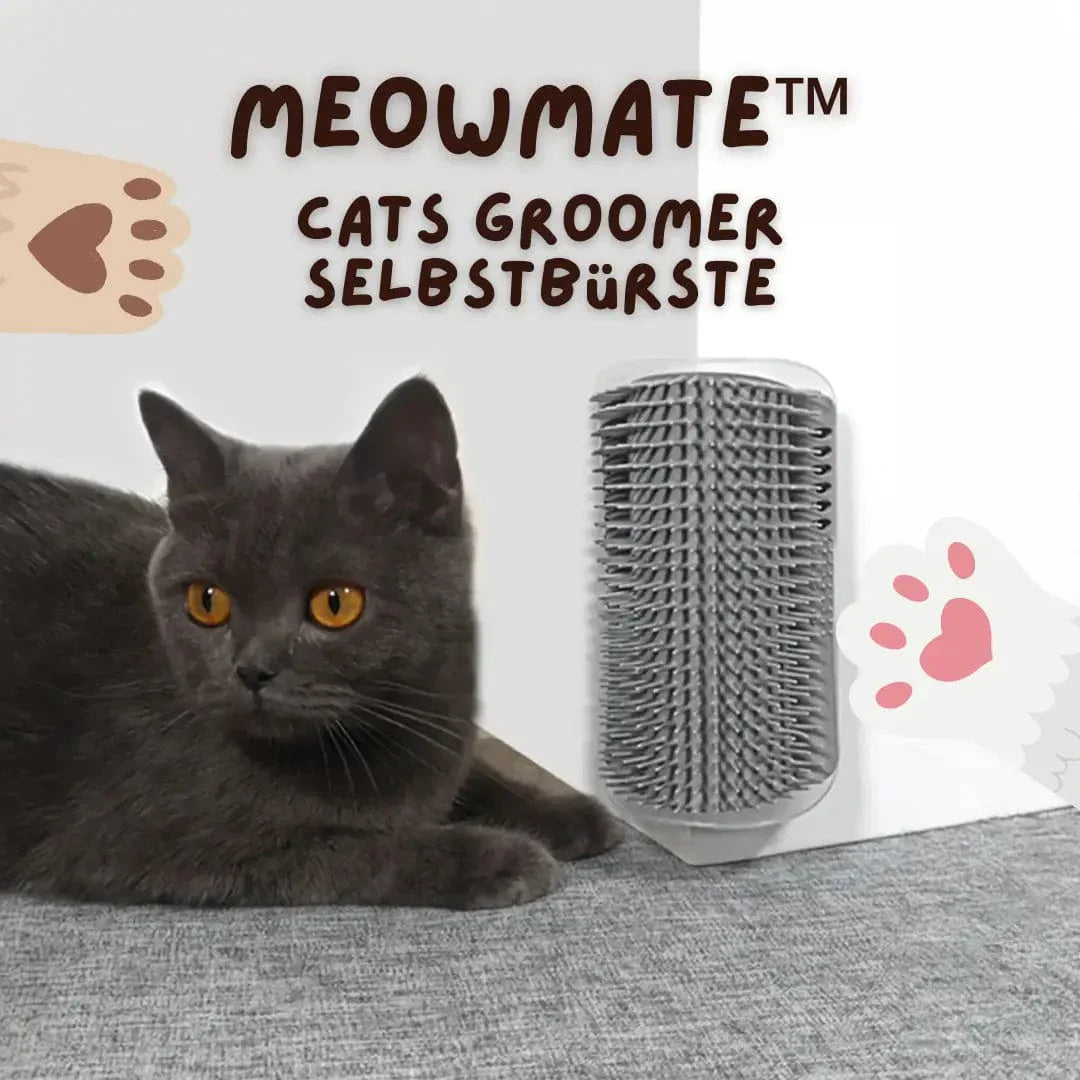 MeowMate - Katzen Groomer Selbstbürste