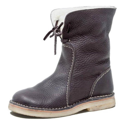 Gefutterte Damen- Winterstiefel