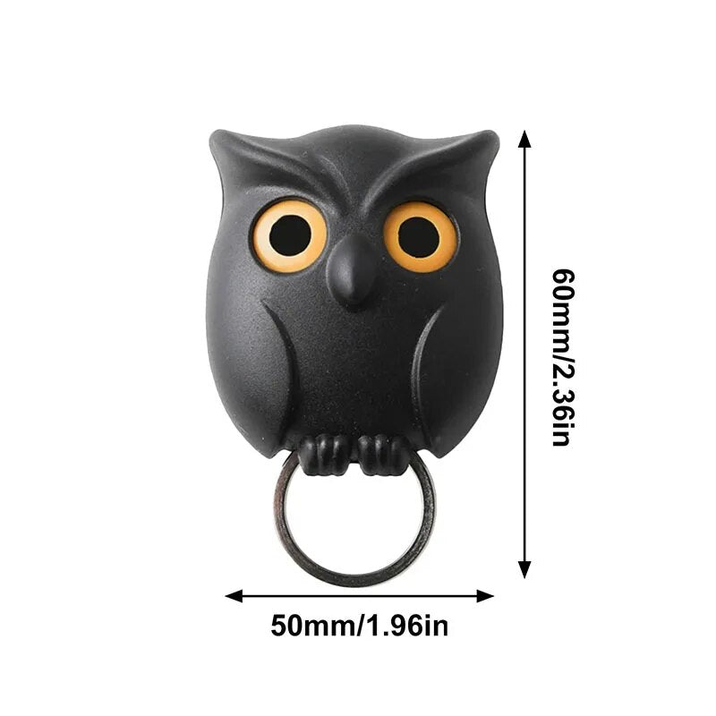 OwlKey - Magnetic Night Owl Keychain "Last Day Discount"