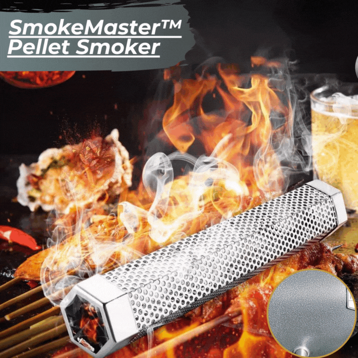 SmokeMaster™ - Edelstahl Pellet Grill Box [Letzter Tag Rabatt]