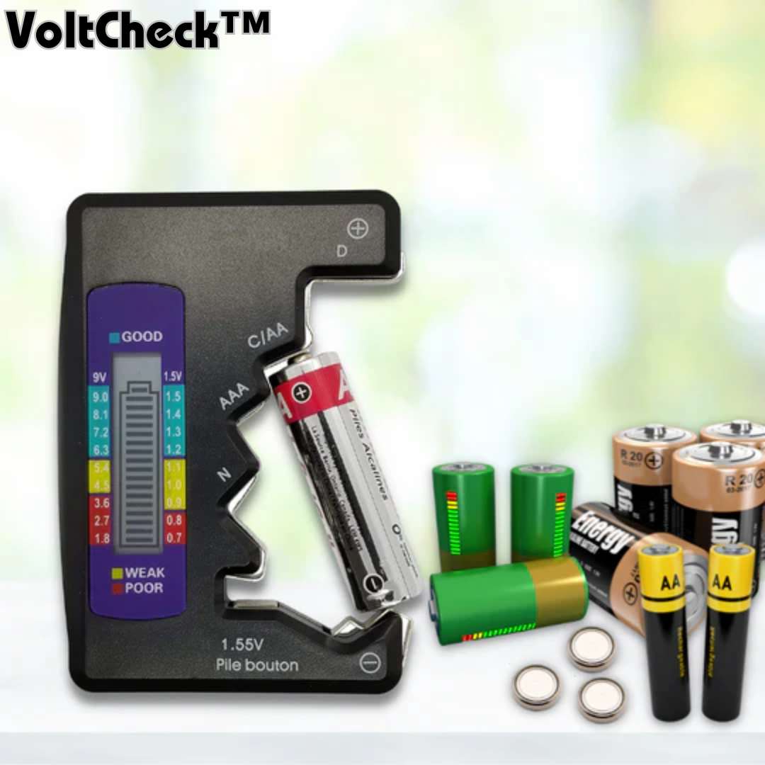 VoltCheck - Digitale Batterie Tester