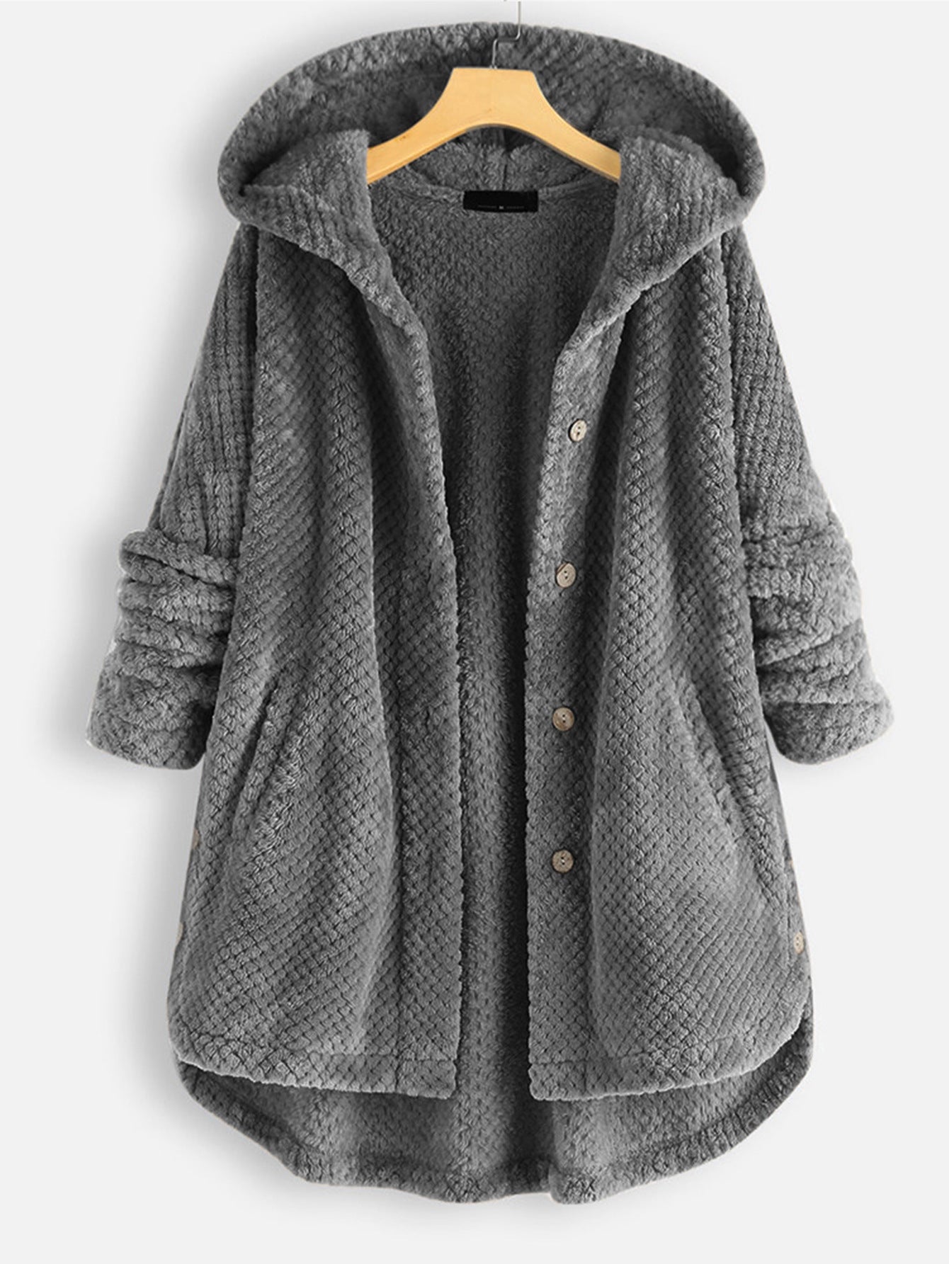 Renvas - Winter Reversible Fleece-Kapuzenjacke