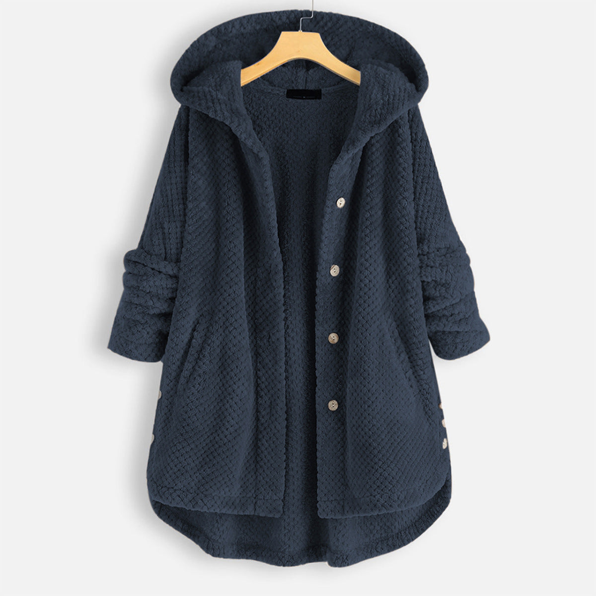 Renvas - Winter Reversible Fleece-Kapuzenjacke