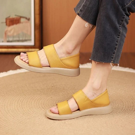 ChicSoles™ - Stylish Genuine Leather Sandals for Women [Last Day Discount]