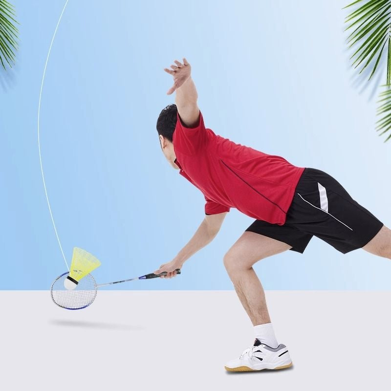 Solo Badminton™ - Krafttraining Fitness Sparring Rebound Badminton Trainer [Letzter Tag Rabatt]