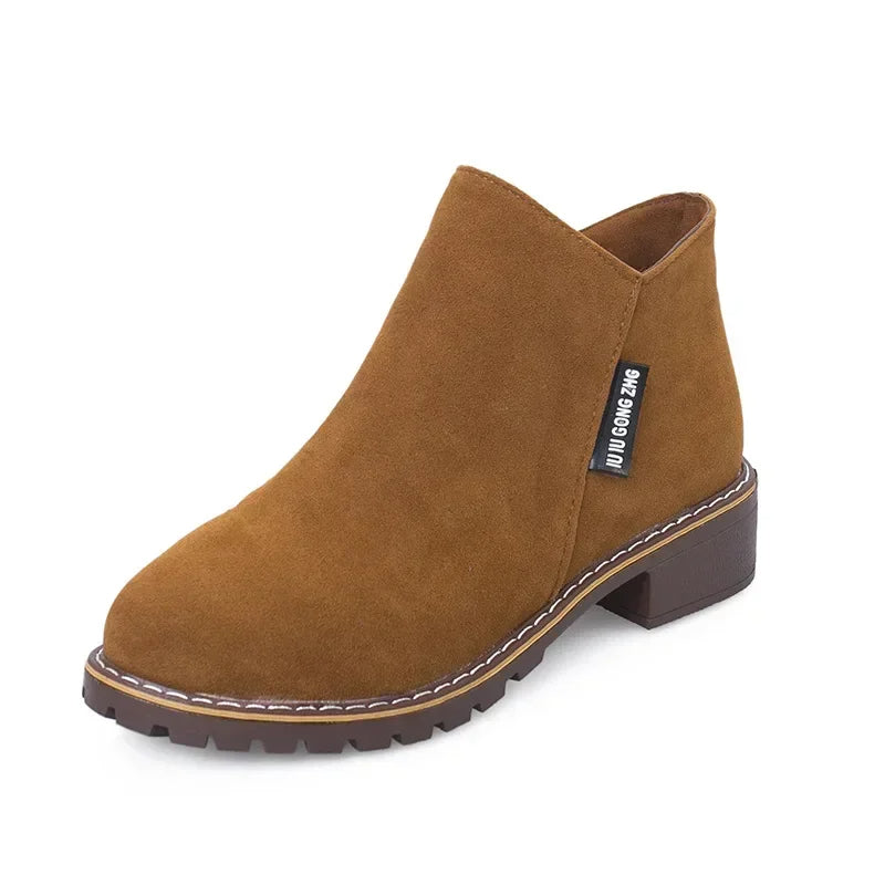 Wildleder-Stiefeletten