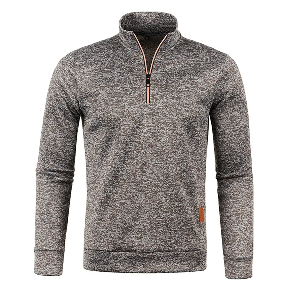 Zandro™ – Half-Zip Rollkragenpullover