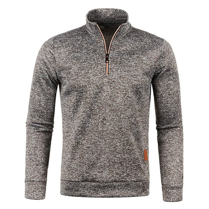 Half-Zip Rollkragenpullover