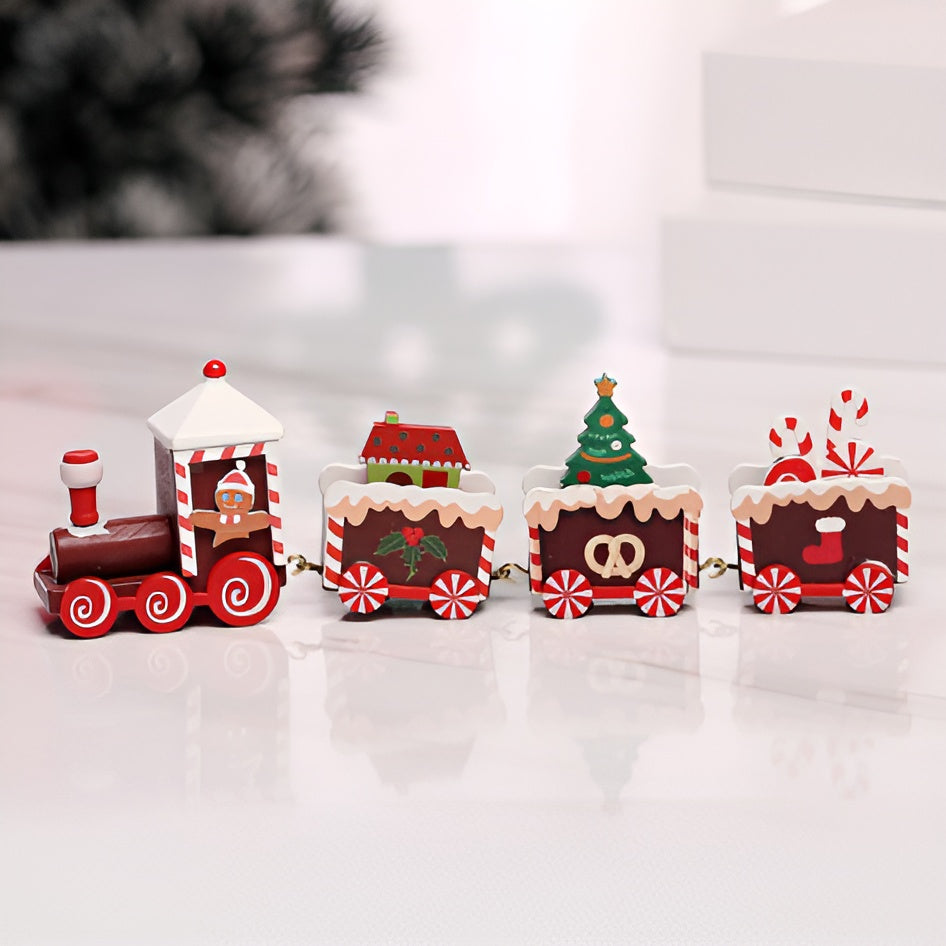 WoodTrain™ Weihnachtszug aus Holz | 50% Rabatt