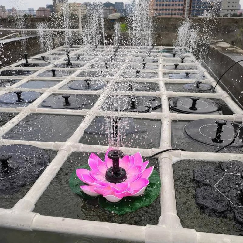 Lotusbeam Solar Lotus Fountain | BUY 1 GET 1 FREE (2PCS)