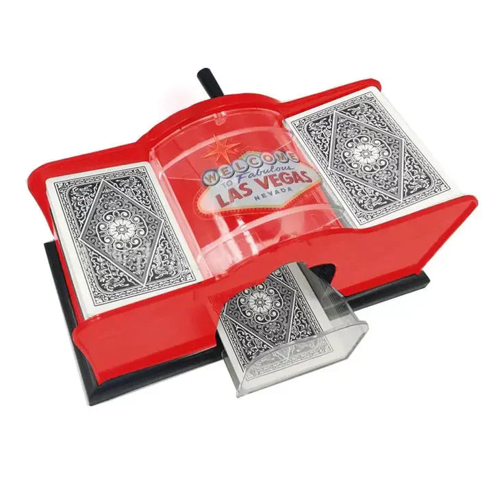 ShuffleMaster™ -  2 Deck Spielkarten mischen Maschine [Letzter Tag Rabatt]