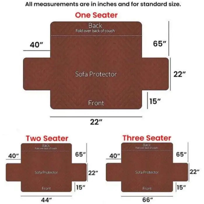 SofaSaver - Ultraschall Mikrofaser-Sofa-Bezug