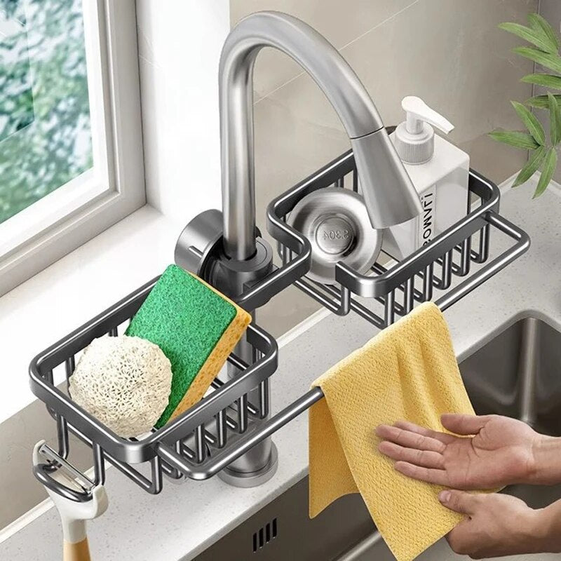 Sink Rack™ - Sorg für Ordnung und Funktionalität in deinem Waschbecken! [Letzter Tag Rabatt]