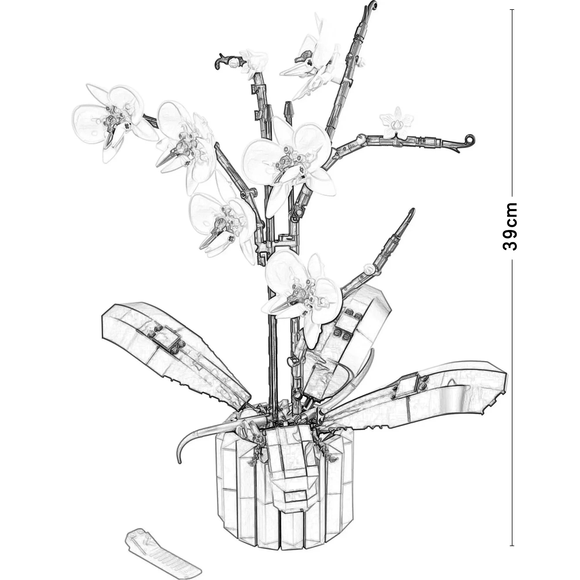 Orchid - Artificial Decorative Arrangement