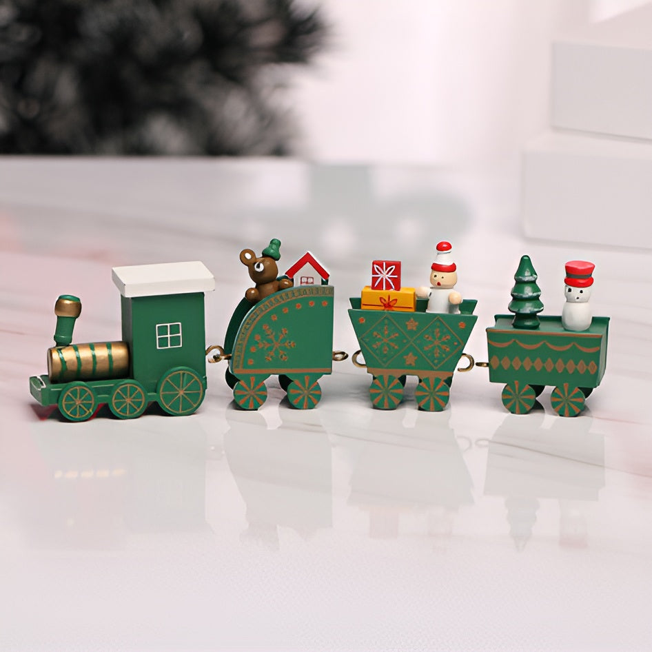 WoodTrain™ Weihnachtszug aus Holz | 50% Rabatt