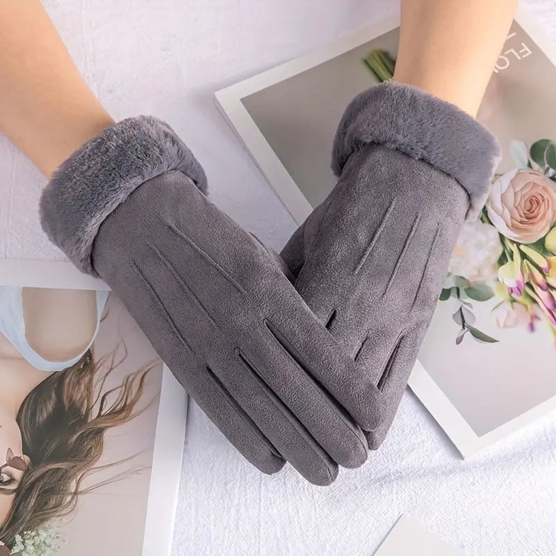 CozyHand™ Samt-Handschuhe mit Verdickung [Letzter Tag Rabatt]