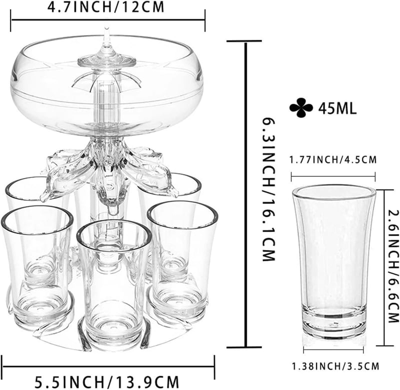 EasyDispenser™ - Weinglas-Set für Familientreffen in der Bar [Letzter Tag Rabatt]