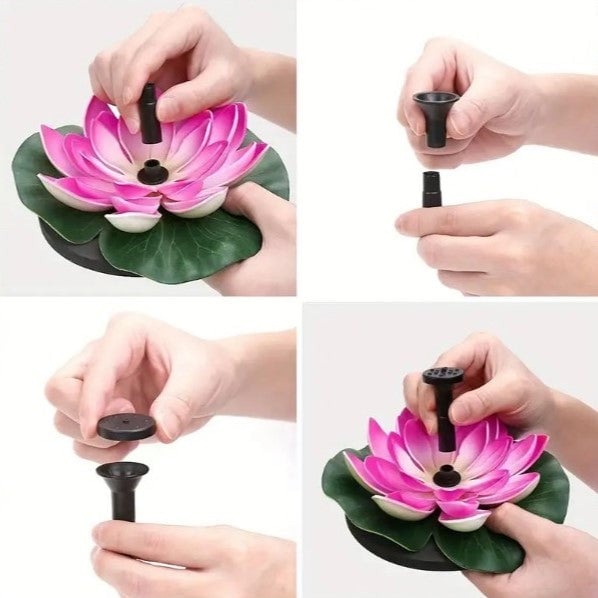 Lotusbeam Solar Lotus Fountain | BUY 1 GET 1 FREE (2PCS)