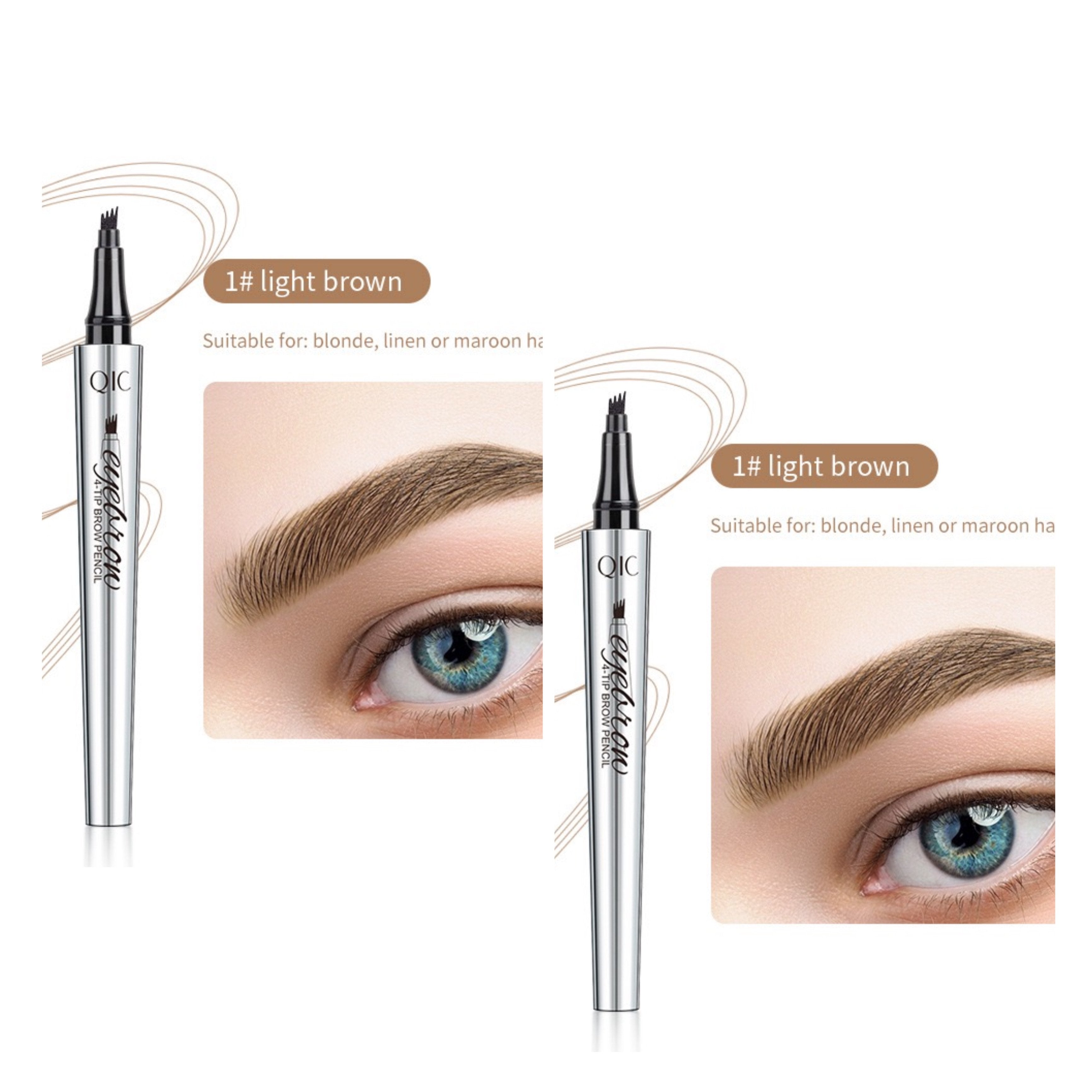 1+1 Free | 3D Microblading™ - Waterproof Eyebrow Pencil [Last Day Discount]