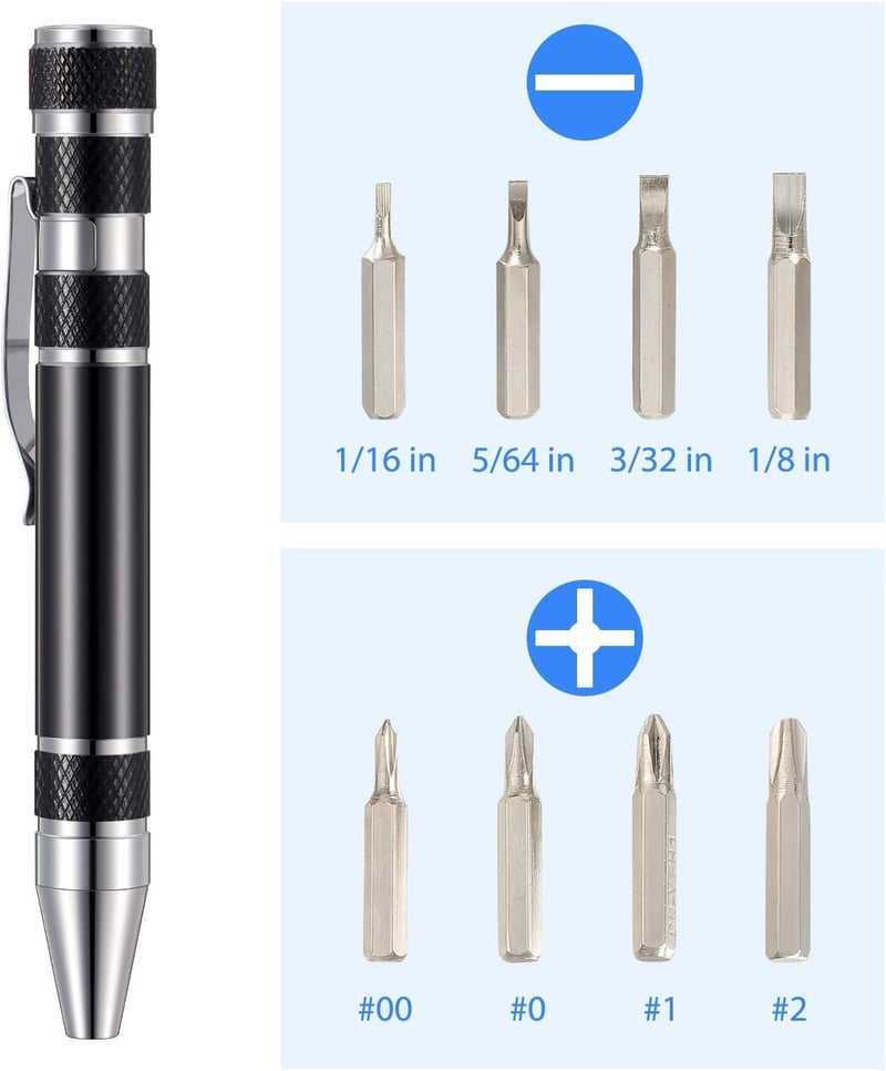 ScrewPen™ - 8 in 1 Mini-Stift-Schraubendreher [Letzter Tag Rabatt]