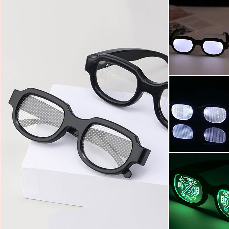 AnimeGlasses™ - LED-Leuchtbrille [Letzter Tag Rabatt]