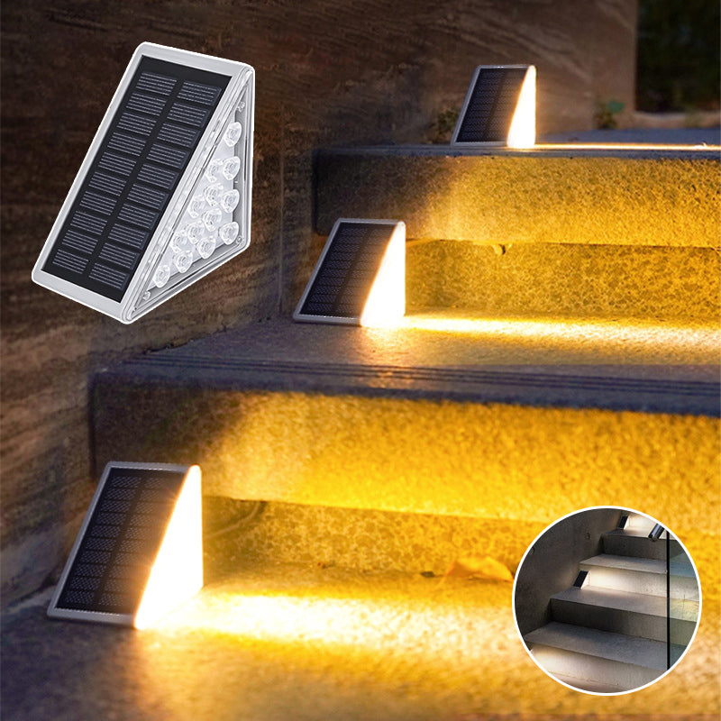 StepLights™ - LED-Treppenbeleuchtung, solar und wasserdicht [Letzter Tag Rabatt]