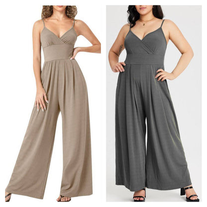 Ella | Jumpsuit mit weiten Beinen