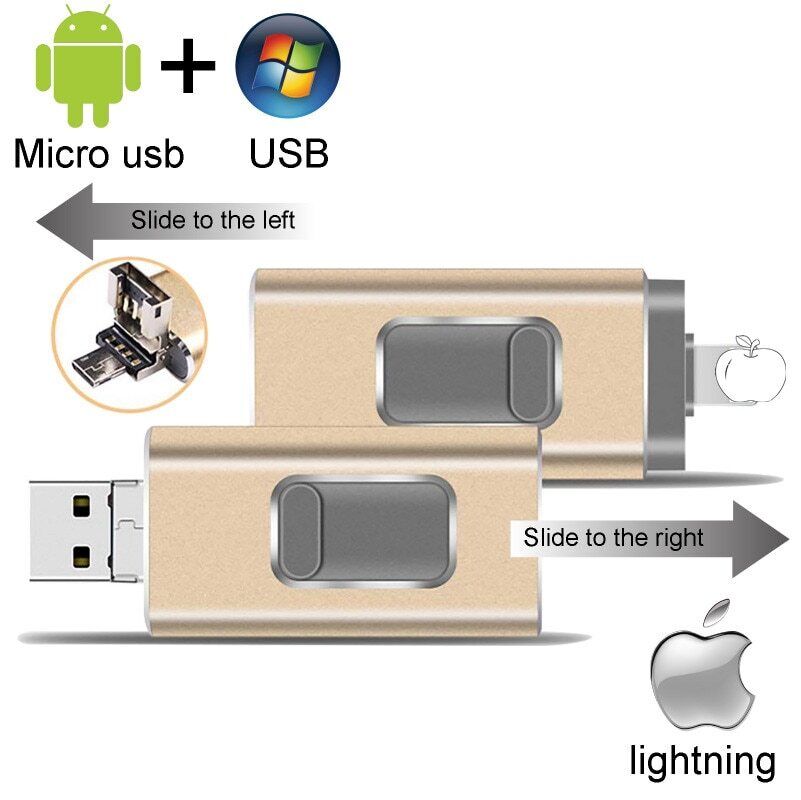 FlashDrive™ - Mit unserem 4-in-1-Flash-Laufwerk haben Sie nie wieder ein volles Handy [Letzter Tag Rabatt]