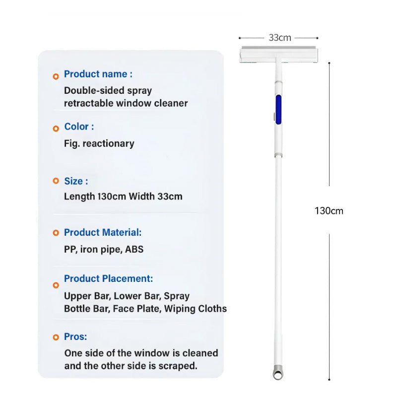 ShineMist™ - Fensterreiniger mit doppelseitiger Sprühexpansion [Letzter Tag Rabatt]