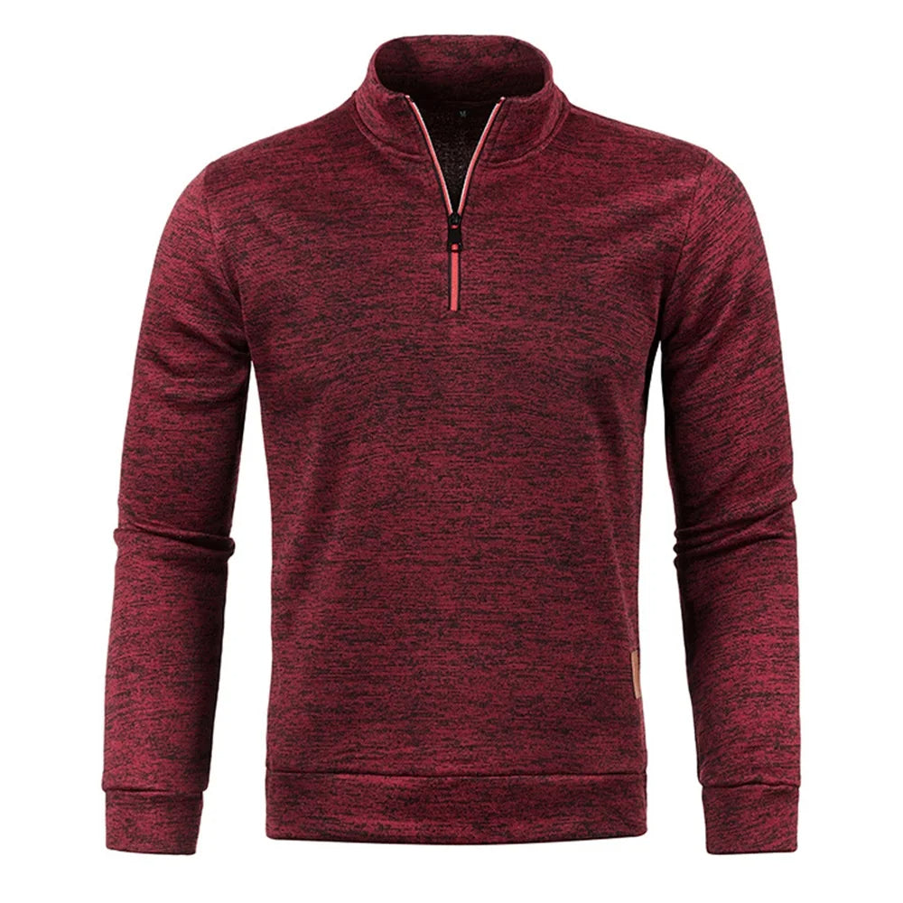 Zandro™ – Half-Zip Rollkragenpullover