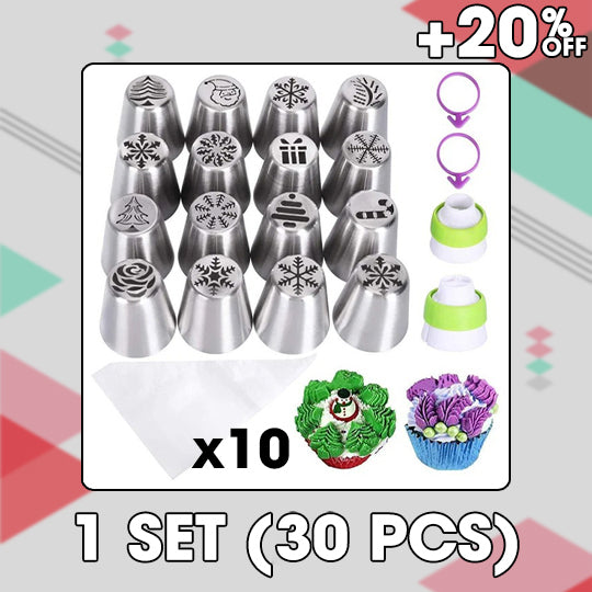 SweetTip™ - Christmas Cake Cone Set [Last Day Discount] 