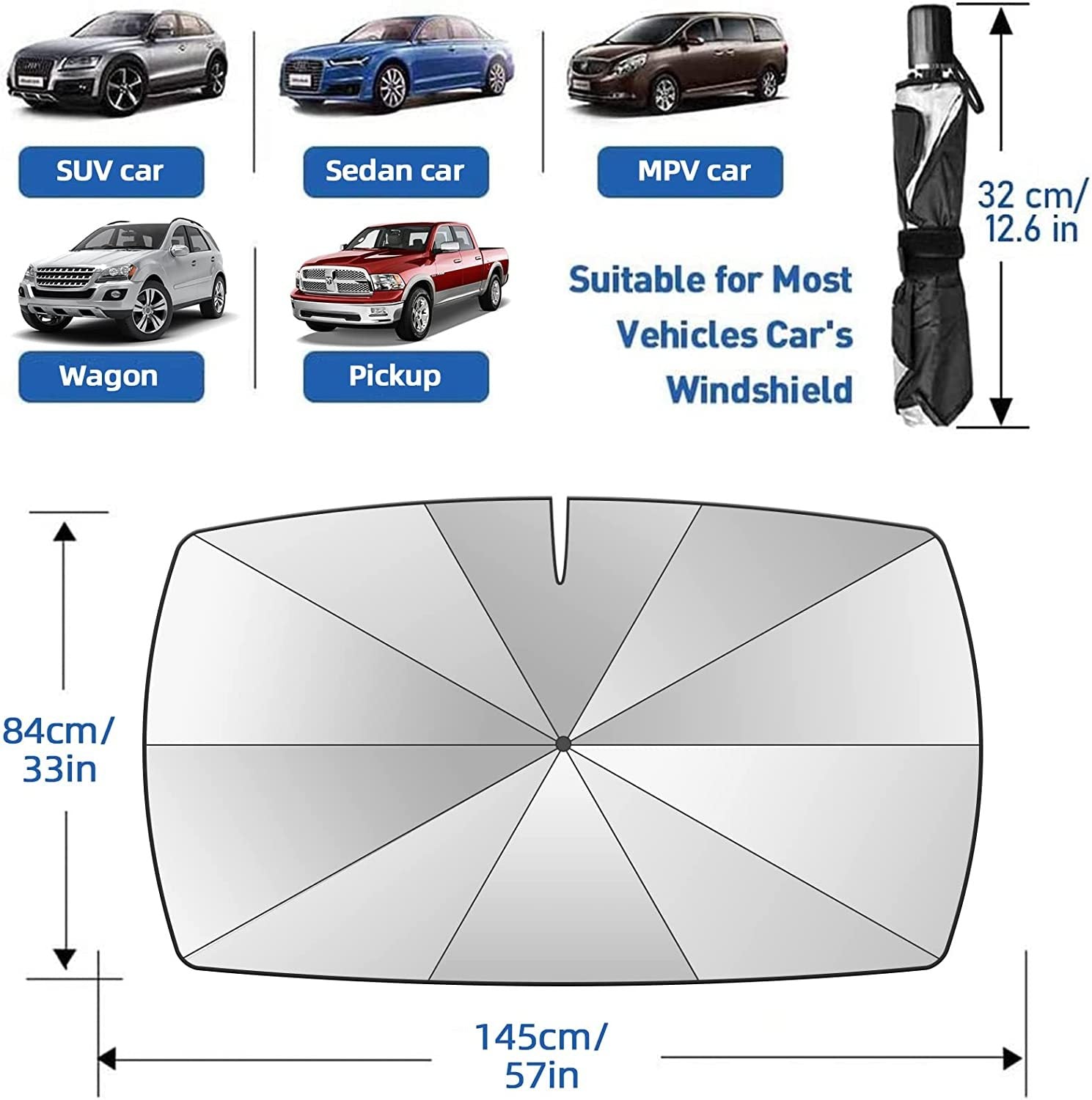 (50% Rabatt) Sun Blocker™ - Faltbare Auto-Sonnenblende [Letzter Tag Rabatt]