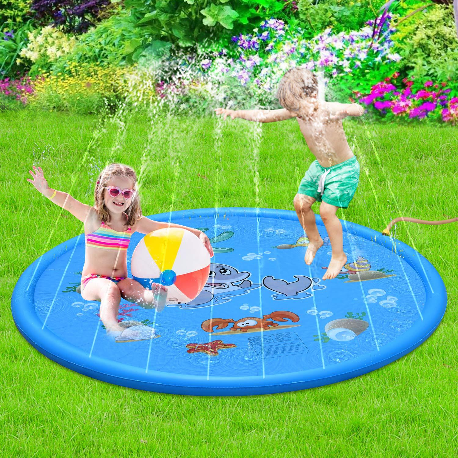 (50% Rabatt) Splash™ - Kinder-Wasser-Splash-Sprinkle-Pool-Matte™ [Letzter Tag Rabatt]