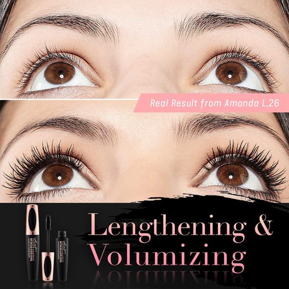 (1+1 Gratis) LuxeLash™ - 4D Silk Fiber Mascara [Letzter Tag Rabatt]