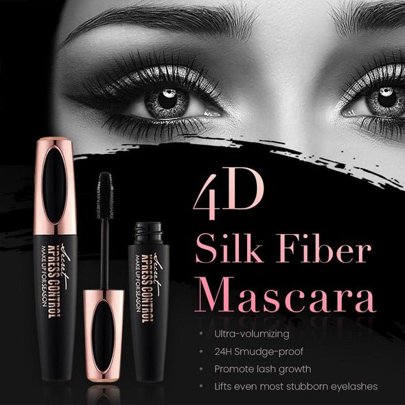 (1+1 Gratis) LuxeLash™ - 4D Silk Fiber Mascara [Letzter Tag Rabatt]