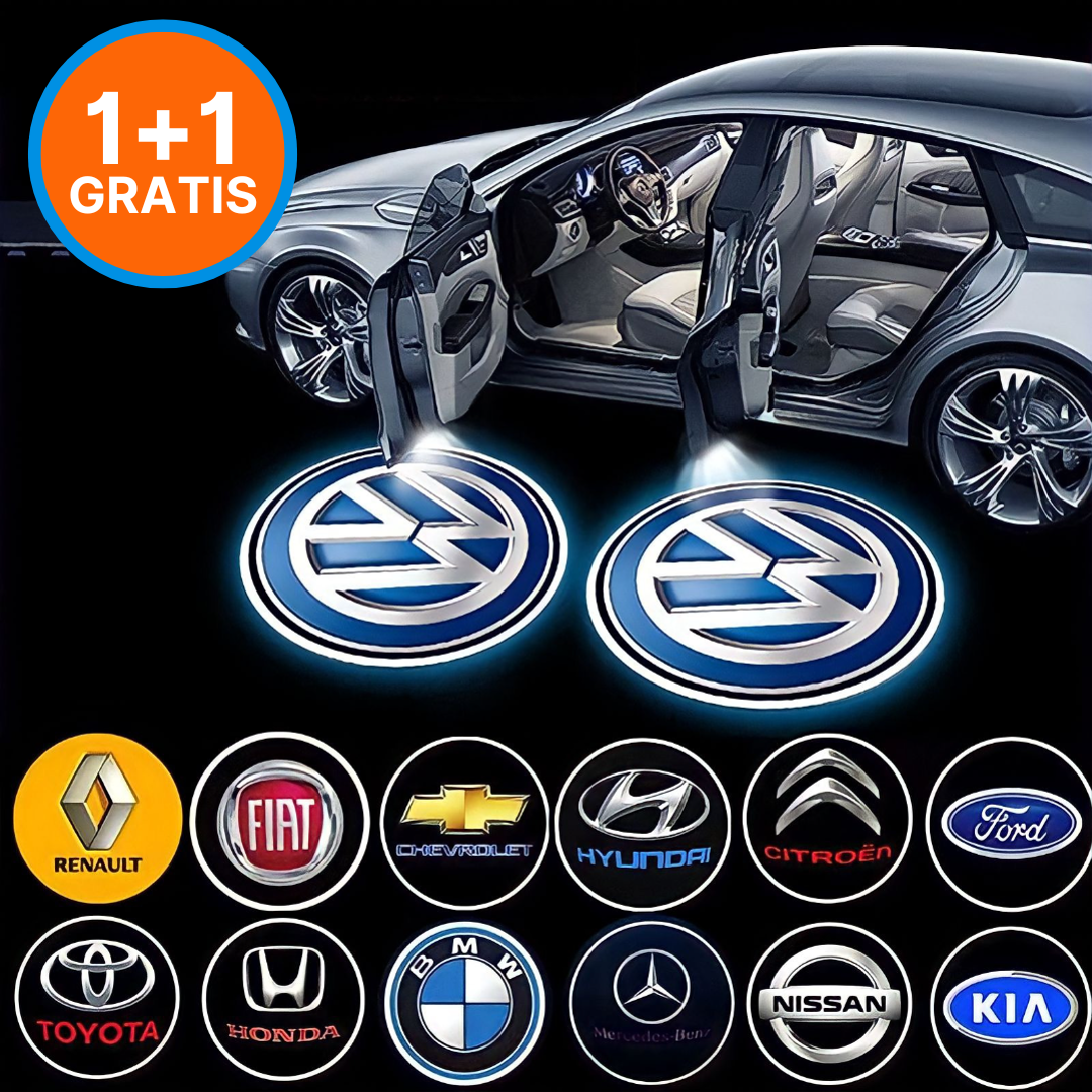 AUTO LED™ - 3D-Türbeleuchtung 1+1 GRATIS! [Letzter Tag Rabatt]