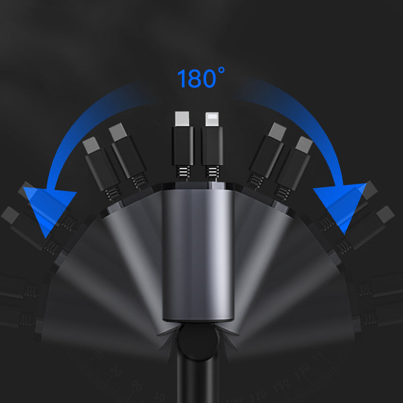 (50% Rabatt) ChargePro™ - Einziehbares Autoladegerät [Letzter Tag Rabatt]