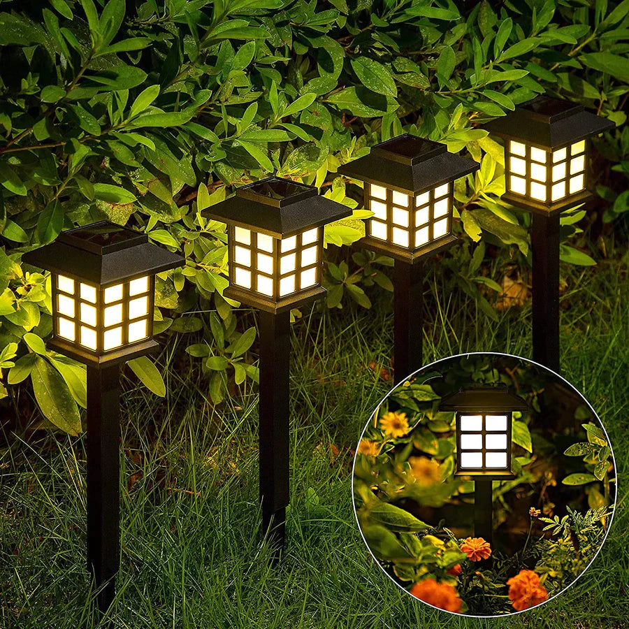 SolarTorch™ Gartenlampen (4 Paket) | 50% RABATT